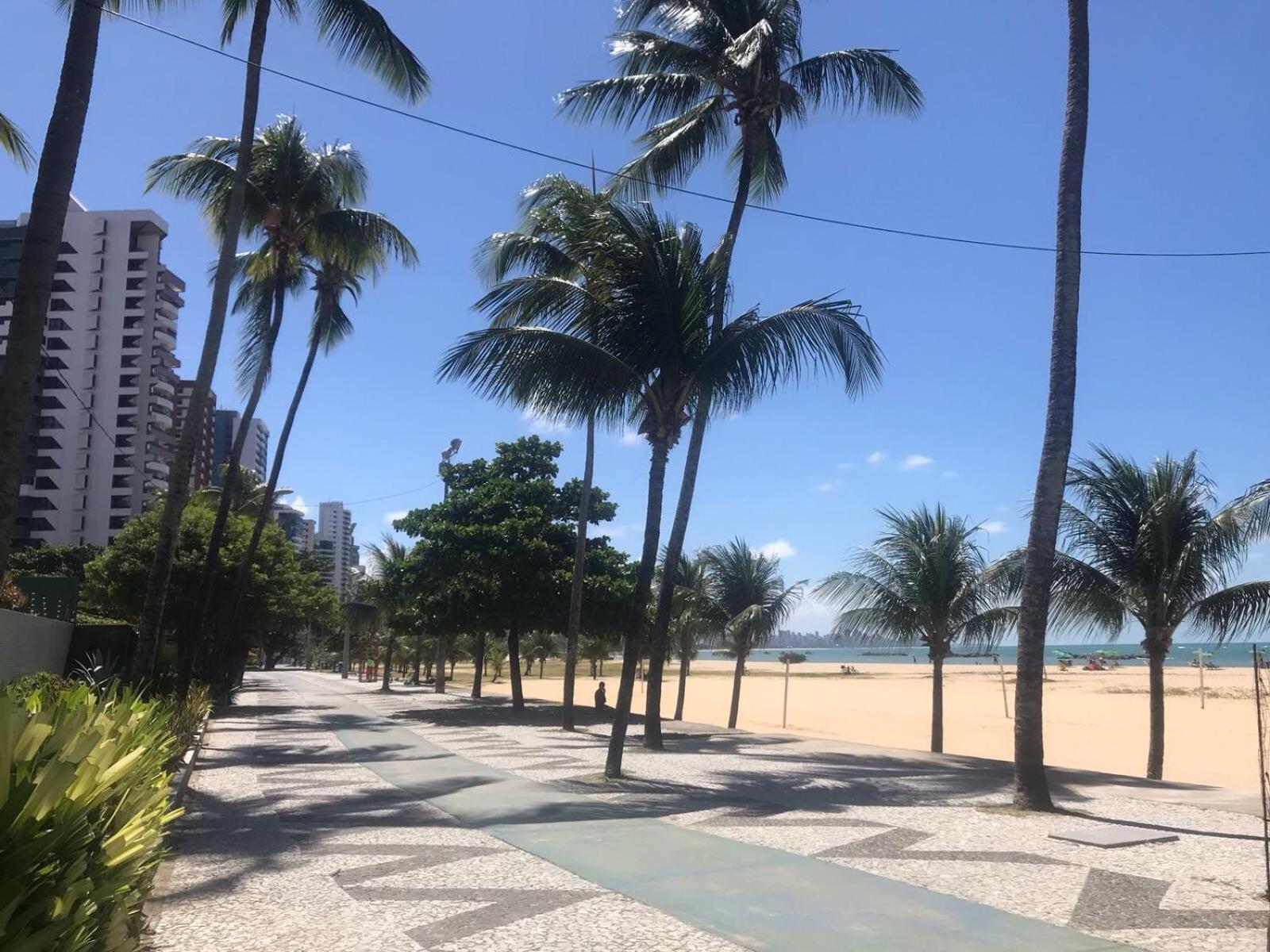 Apto 3 Quartos Pe Na Areia Prox De Recife Exterior foto